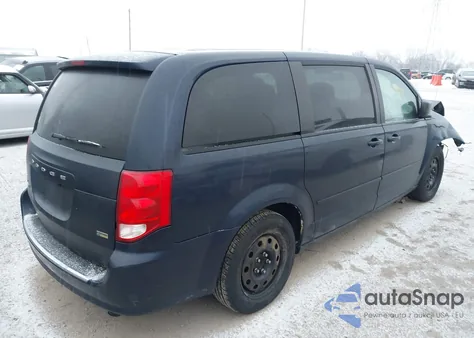 2014 Dodge Grand Caravan Se из США, поврежденный, VIN 2C4RDGBG2ER400895